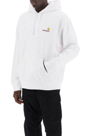 Carhartt Wip American Script Hoodie   White