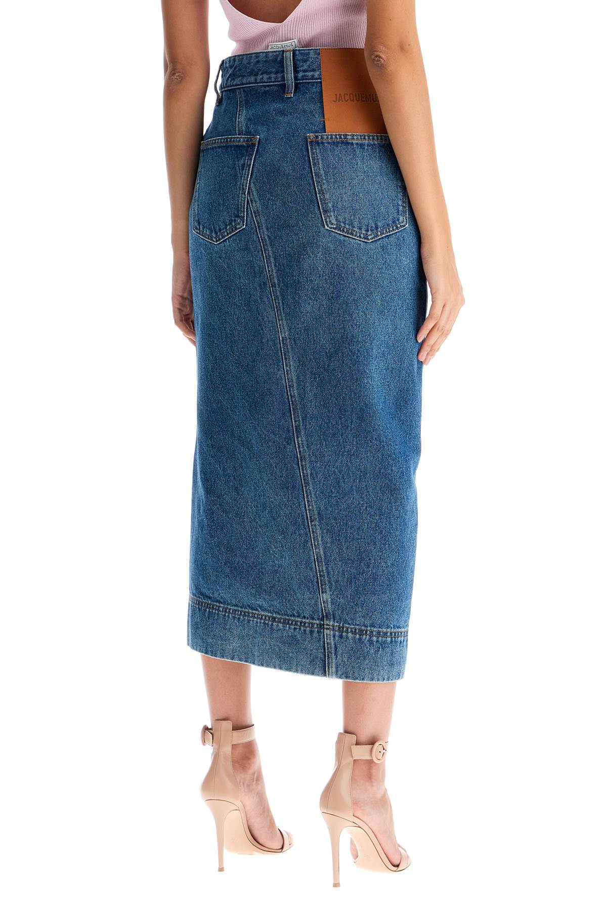 Jacquemus Denim Skirt 'The Skirt Of   Blue