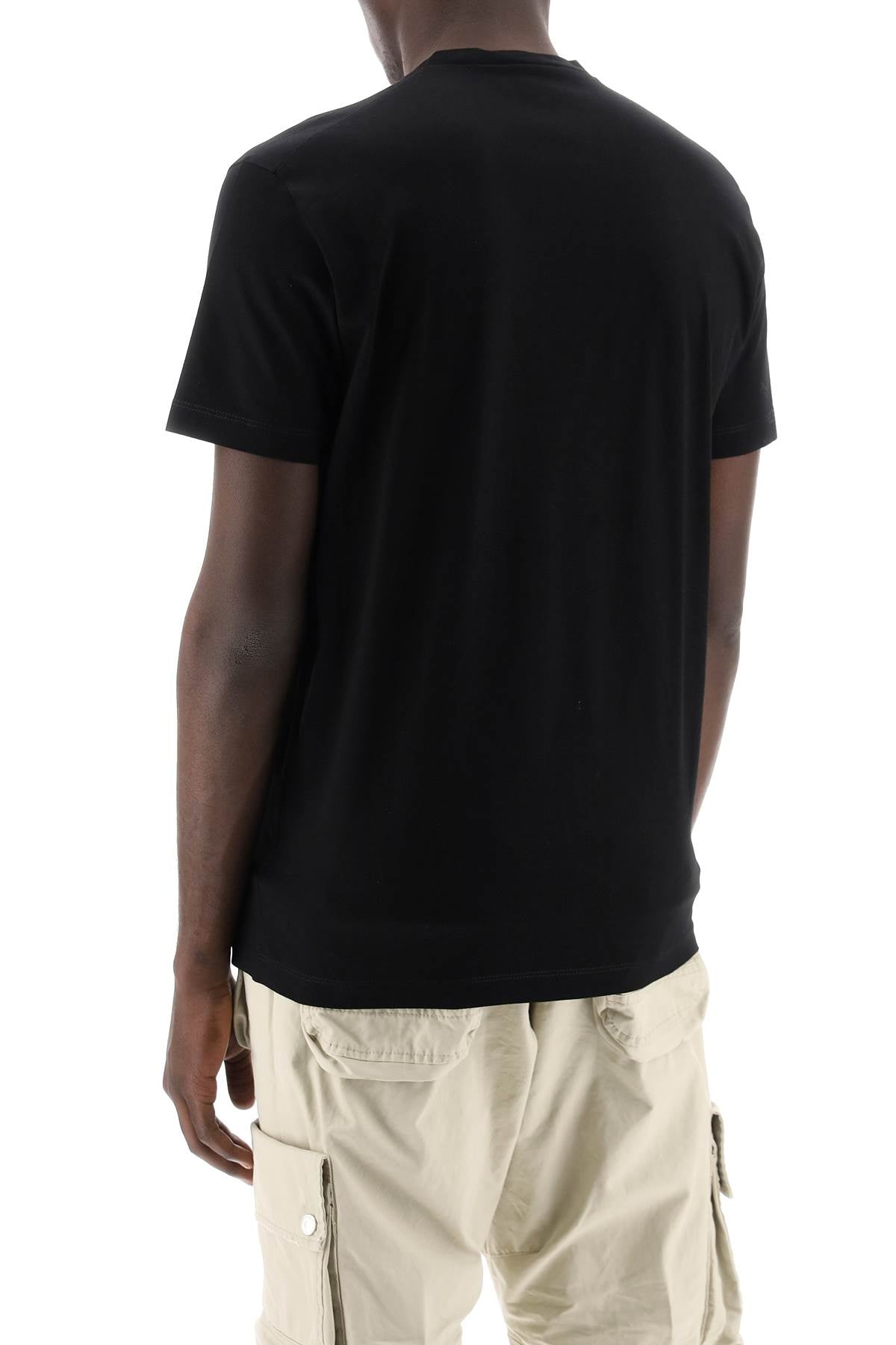 Dsquared2 Replace With Double Quotelogoed Cool Fit T   Black