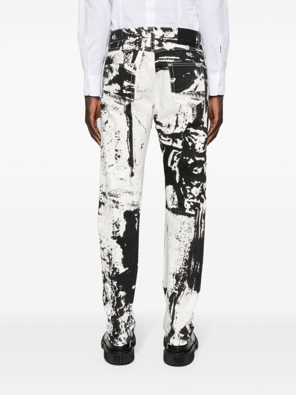 Alexander Mcqueen Jeans White