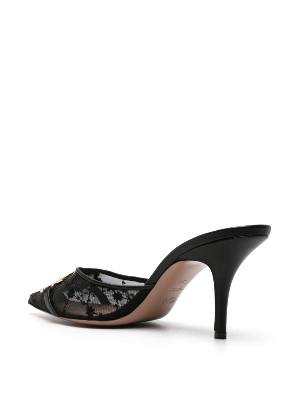 Malone Souliers With Heel Black