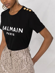 Balmain T Shirts And Polos Black