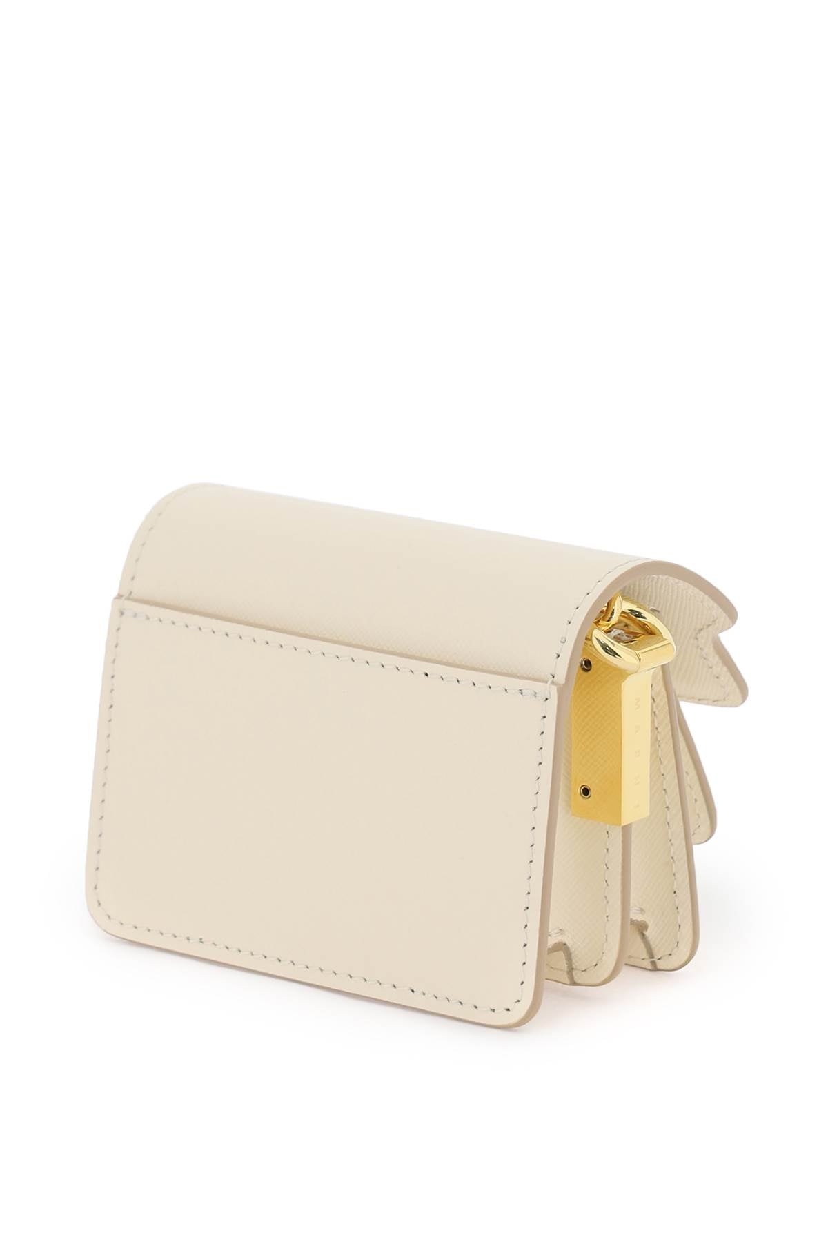 Marni Trunk Nano Mini Bag   White