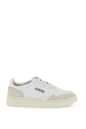 Autry Leather Medalist Low Sneakers   Beige