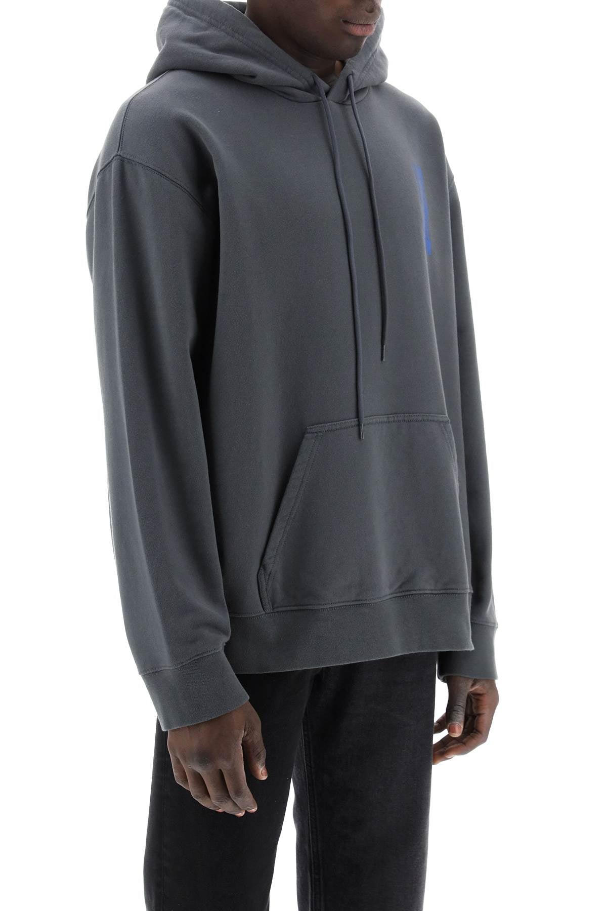 Mm6 Maison Margiela Hooded Allongé   Grey