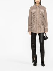 Blumarine Coats Brown