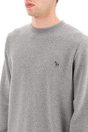 Ps Paul Smith Zebra Logo Sweatshirt With Zebra Logo   Grey