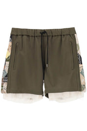 Children Of The Discordance Jersey Shorts With Bandana Bands   Khaki