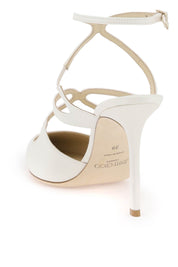 Jimmy Choo Satin Azia 95 Pumps   White