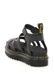 Dr.Martens Hydro Leather Blaire Sandals   Black