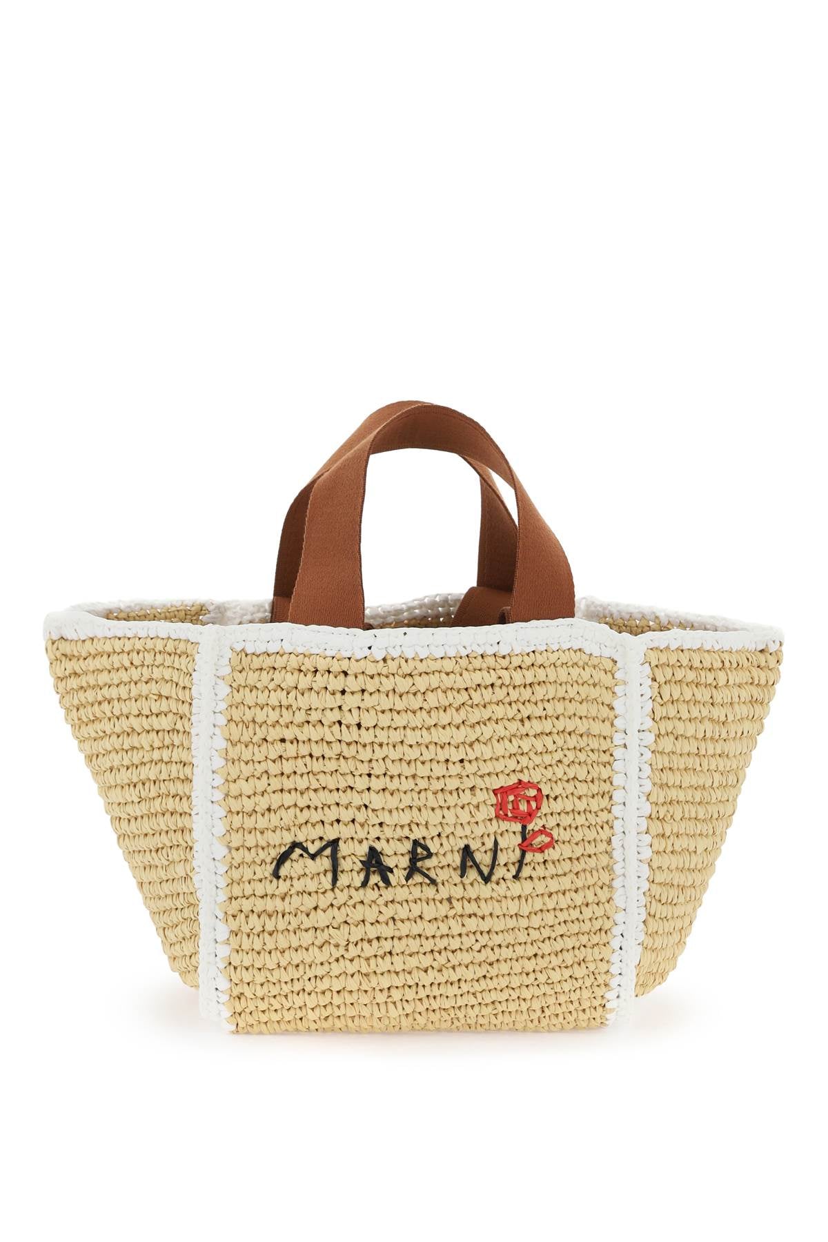 Marni Sillo Tote Bag For   Brown