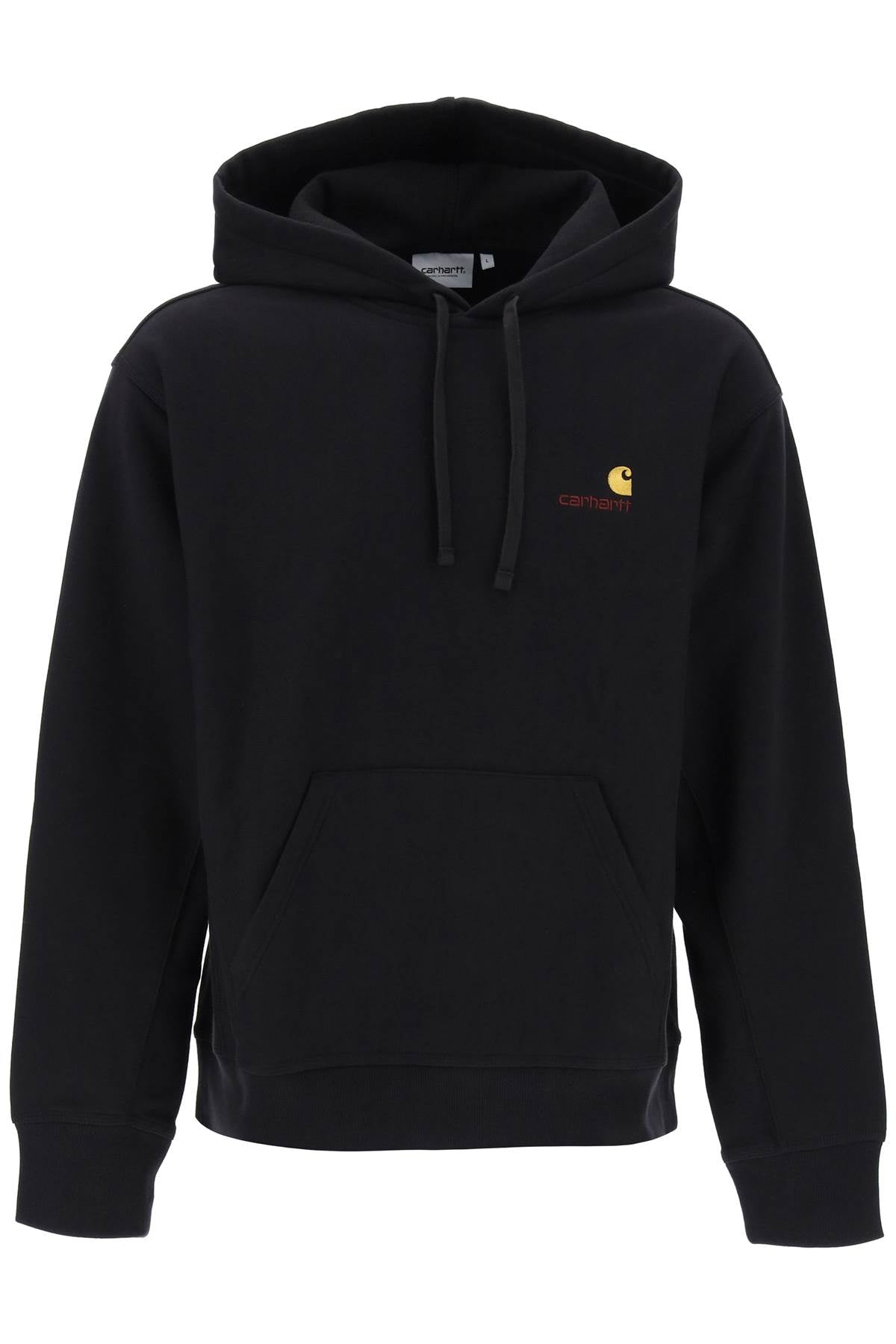 Carhartt Wip American Script Hoodie   Black