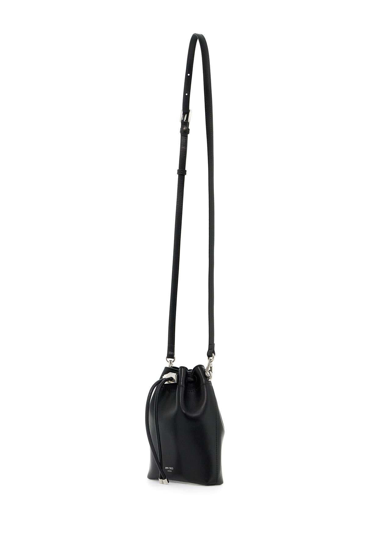 Jimmy Choo "bon Bon Bucket N/S Shoulder Bagreplace With Double Quote   Black