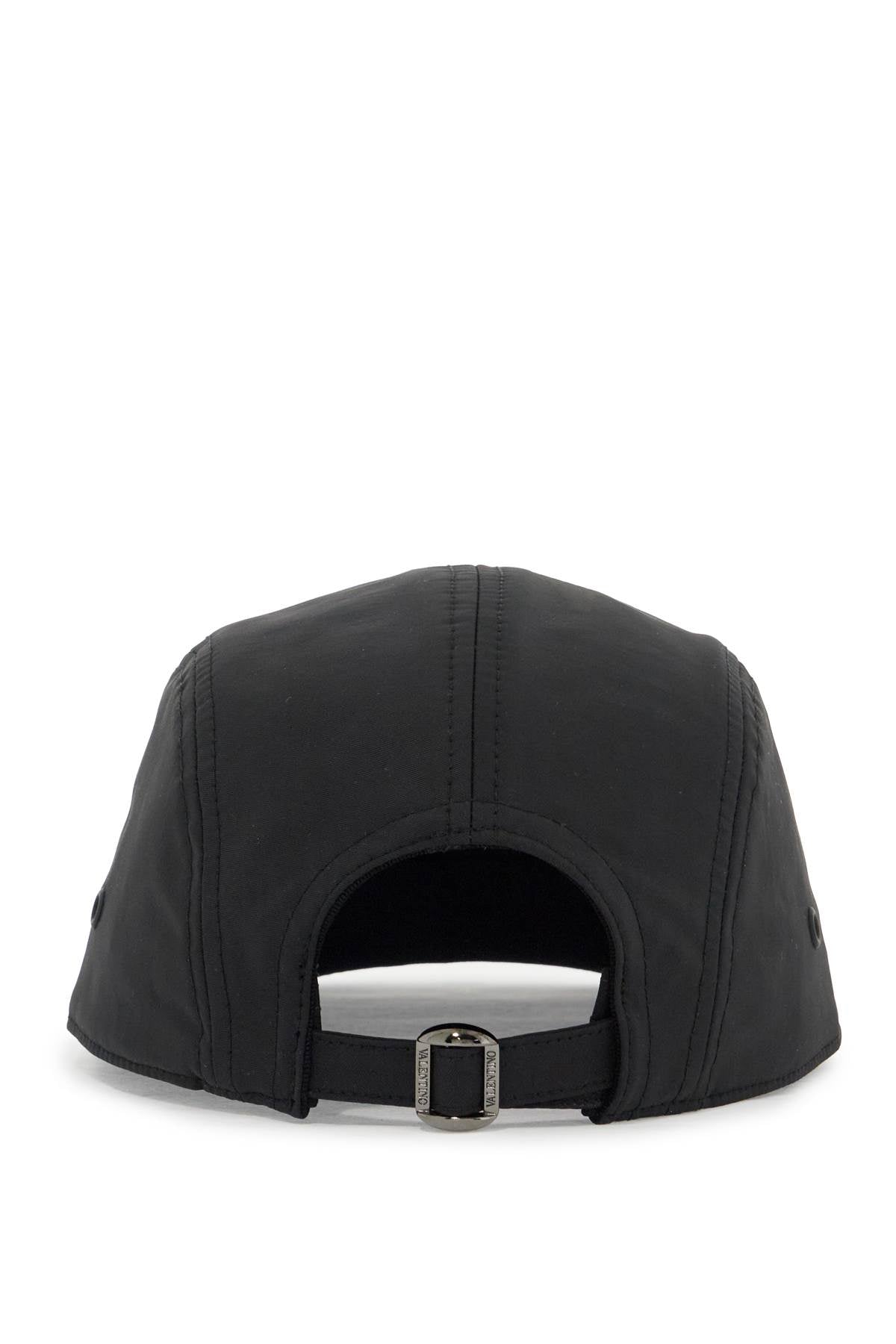 Valentino Garavani Nylon Baseball Cap For Sport   Black