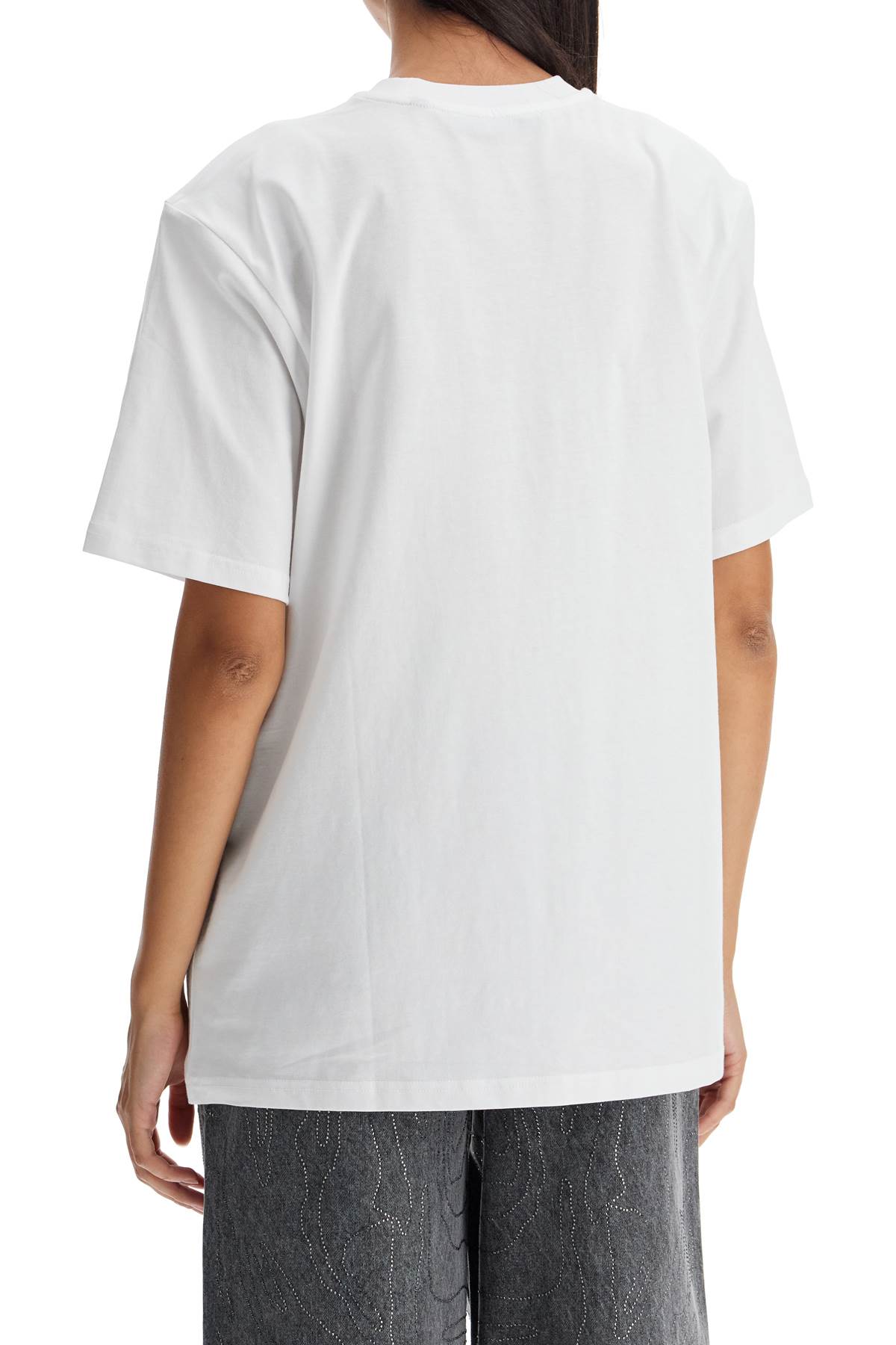 Rotate 'Oversized Organic Cotton T   White