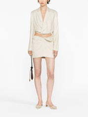 Jacquemus Skirts Beige