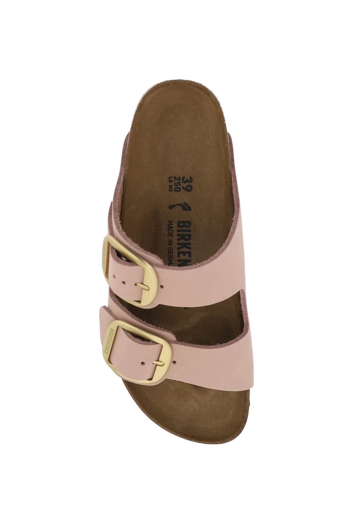 Birkenstock Big Buckle Arizona Slides   Pink