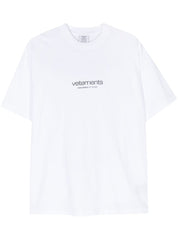 Vetements T Shirts And Polos White