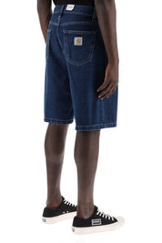 Carhartt Wip Landon Denim Shorts   Blue