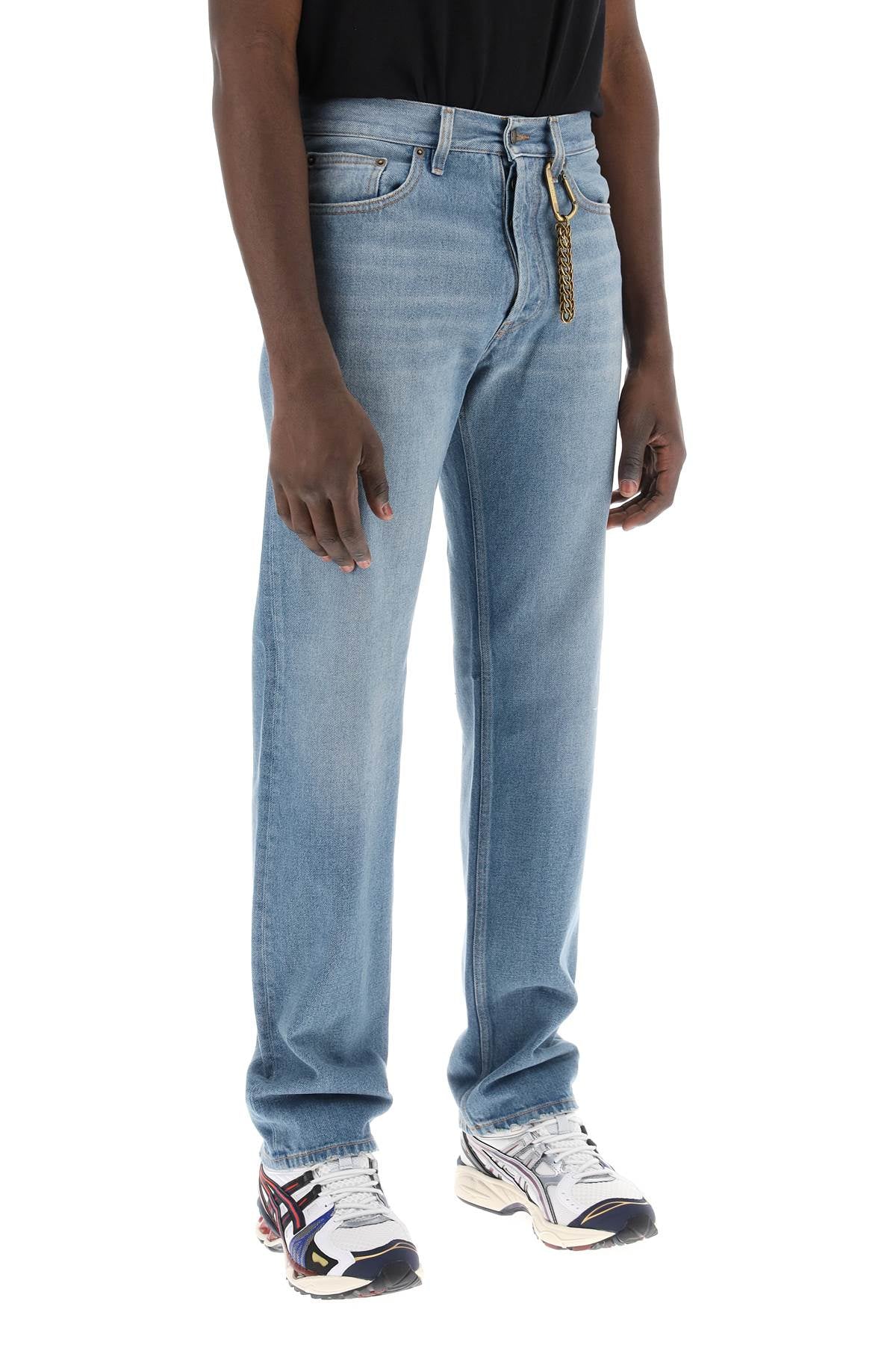 Darkpark Larry Straight Cut Jeans   Light Blue