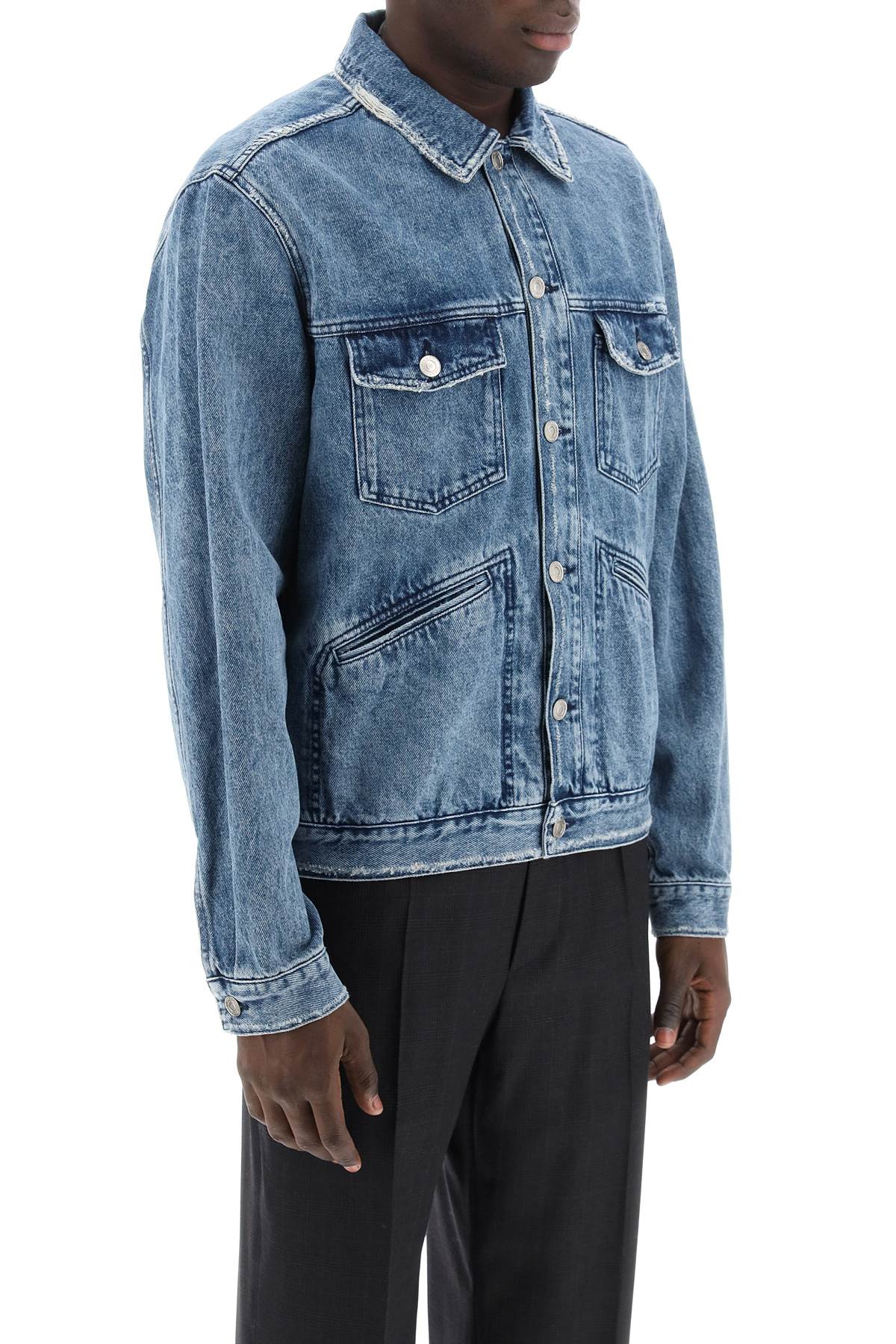 Marant Jango Denim Jacket   Blue