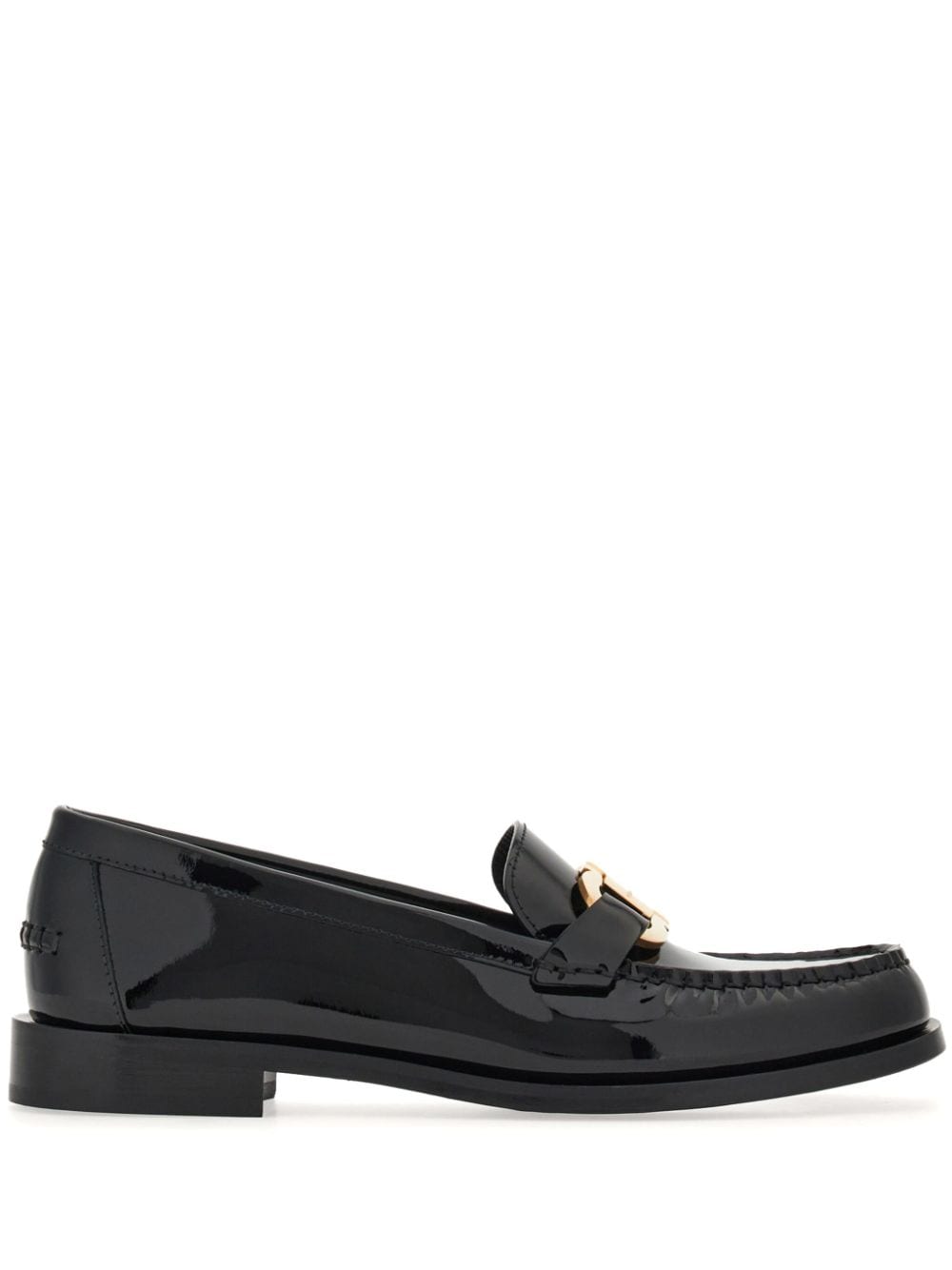 Ferragamo Flat Shoes Black