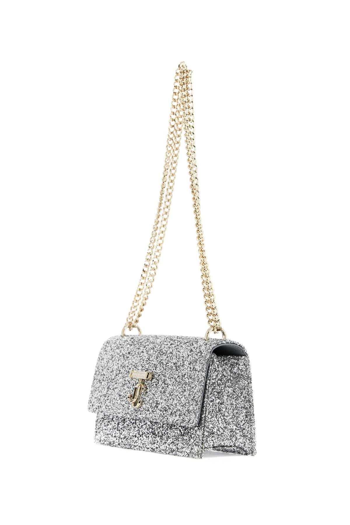 Jimmy Choo Bohemia Mini Shoulder Bag   Silver