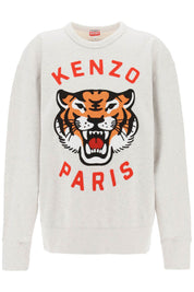 Kenzo 'Lucky Tiger' Oversized Sweatshirt   Grey