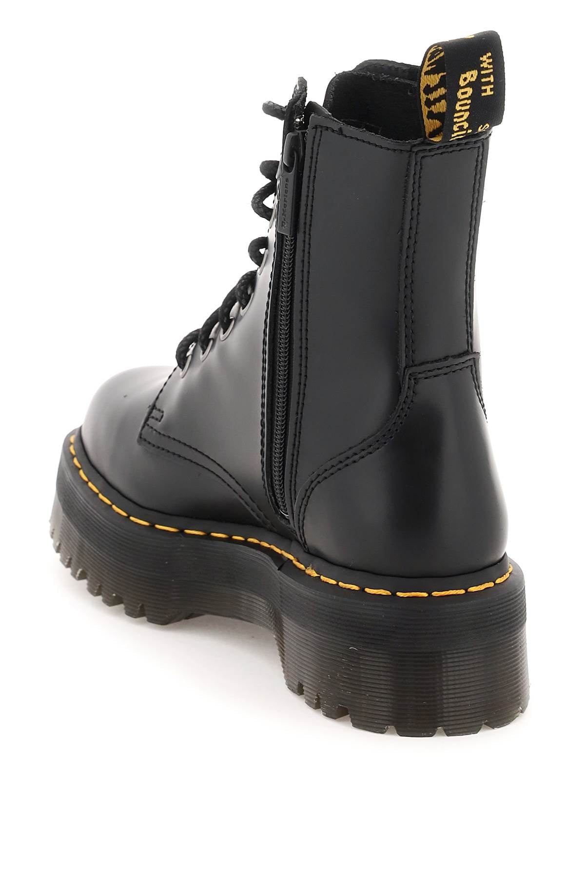 Dr.Martens Jadon Combat Boots   Black