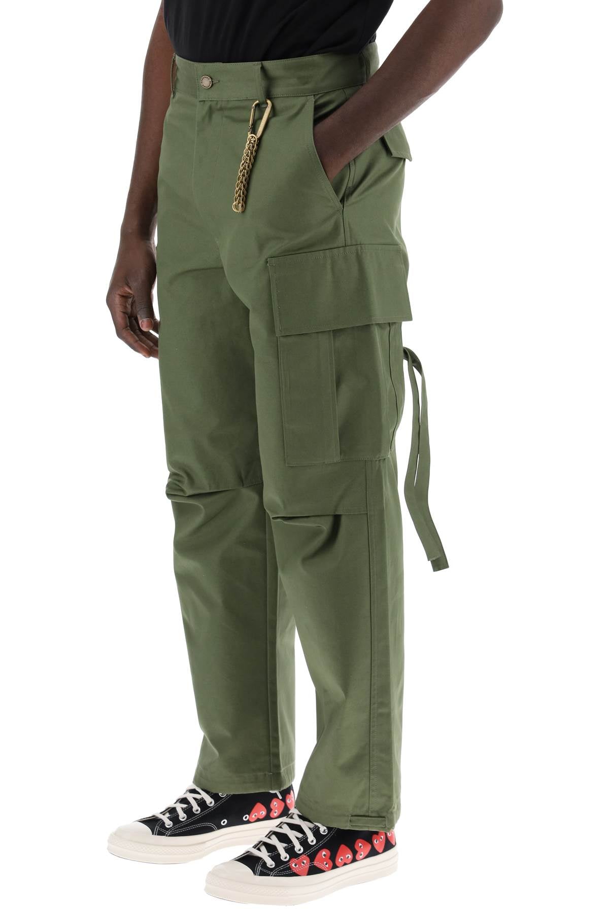 Darkpark Saint Cotton Cargo Pants   Green