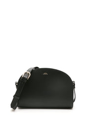 A.P.C. Demi Lune Crossbody Bag   Black