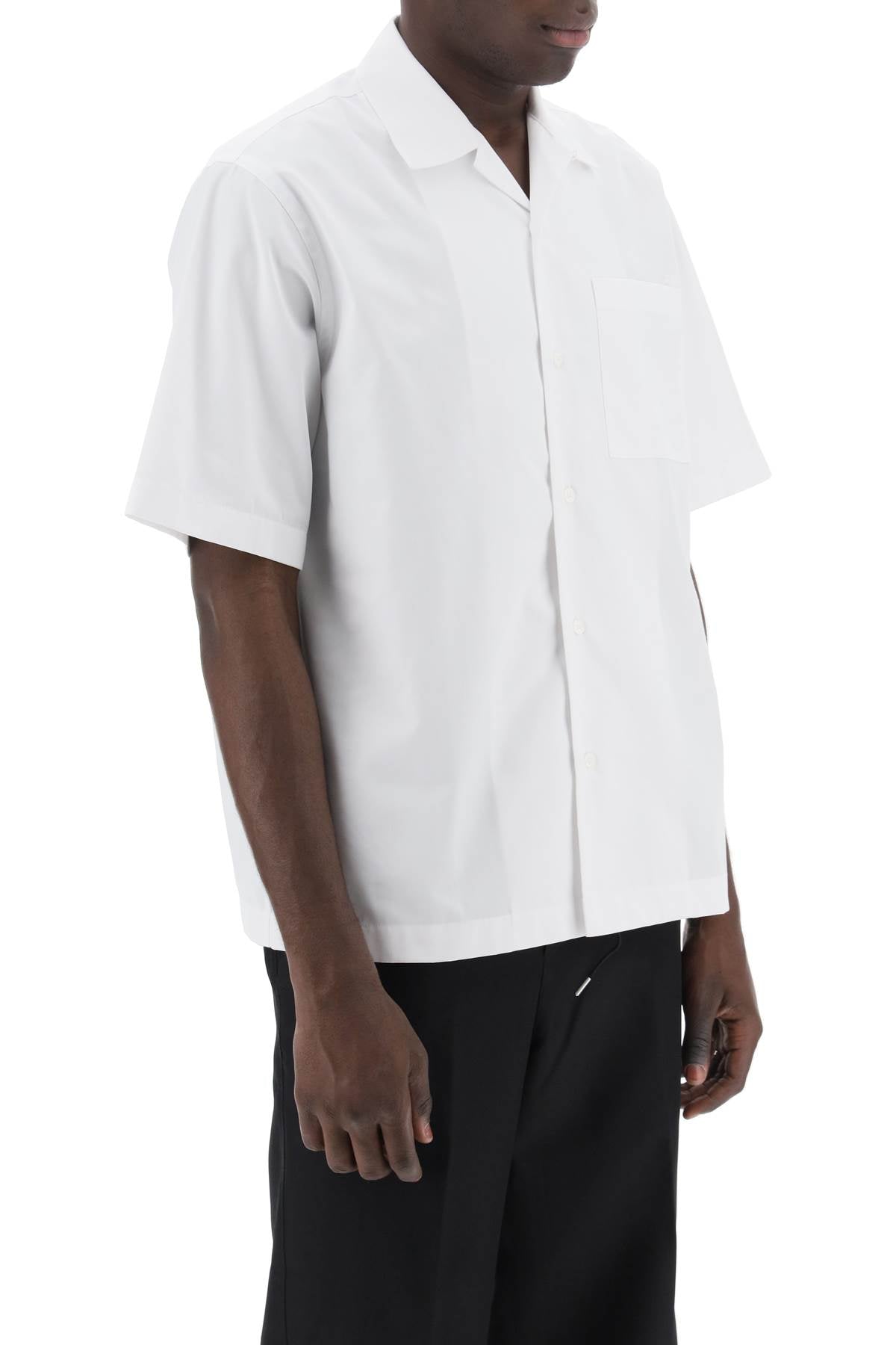 Oamc Kurt Bowling Shirt   White