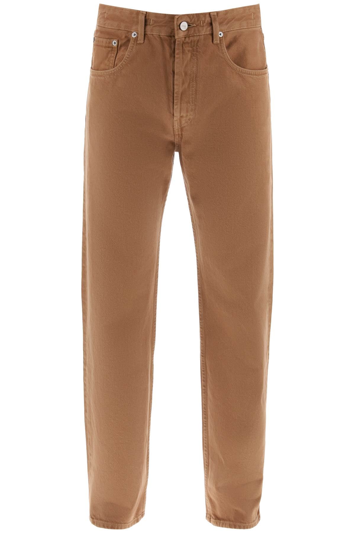 Jacquemus Le De Nìmes Fresa Regular Jeans   Brown