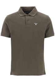 Barbour Tartan Trim Polo Shirt   Green