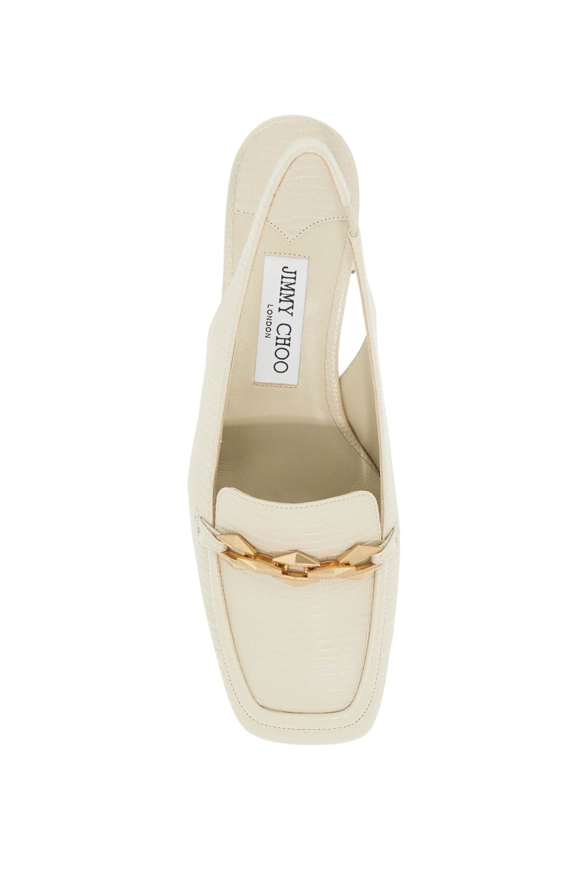 Jimmy Choo Slingback Diamond Tilda 45 Décollet   Neutral