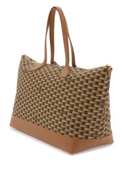 Bally Bar Tote Bag   Brown