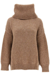 Dolce & Gabbana Oversized Llama Sweater   Brown