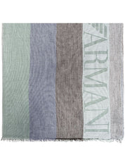 Emporio Armani Scarfs Green