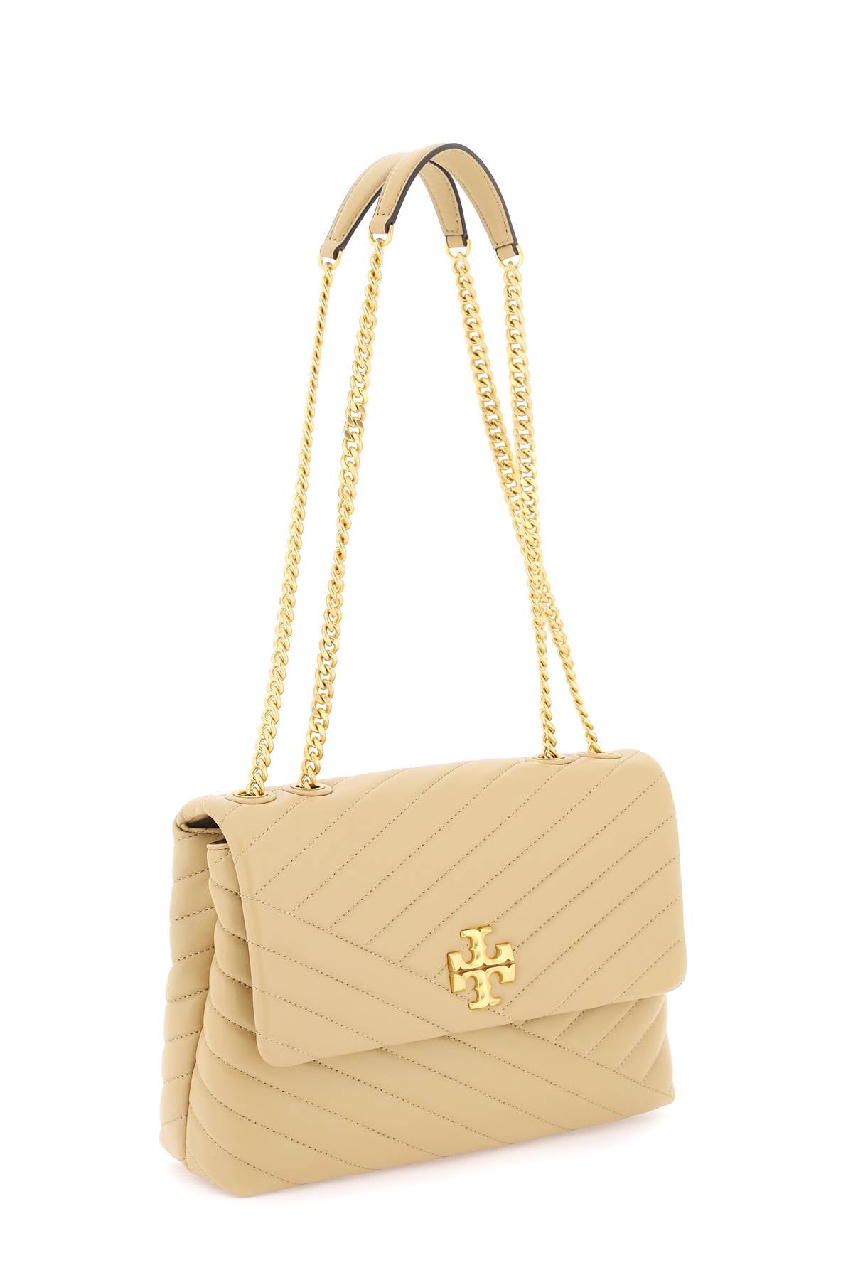 Tory Burch Large 'Kira' Shoulder Bag   Beige