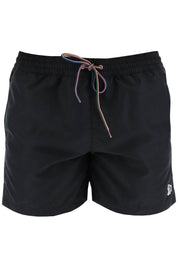 Paul Smith Zebra Print Sea Boxer   Black