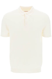 Baracuta Short Sleeved Cotton Polo Shirt For   White