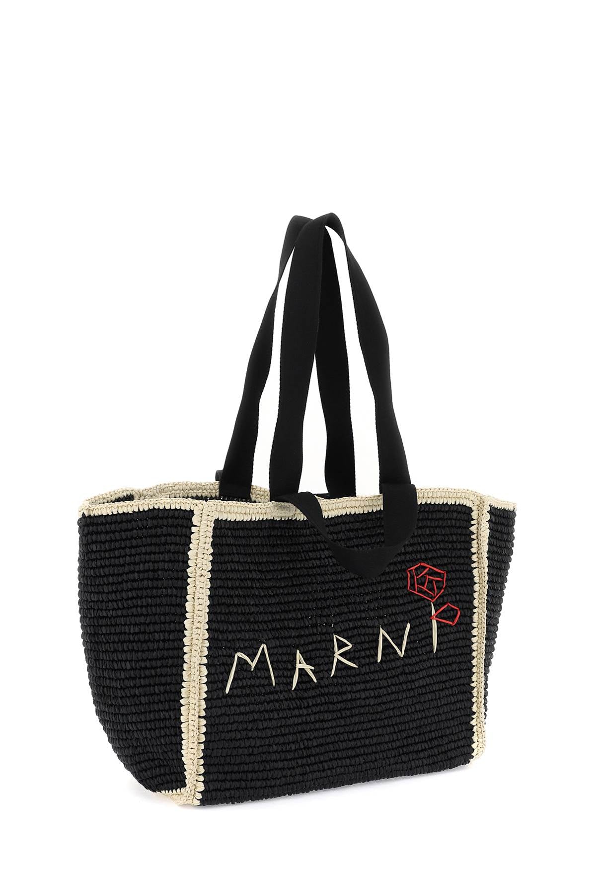 Marni Medium Sillo Tote Bag   Black