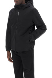 Woolrich Pacific Jacket In Tech Softshell   Black