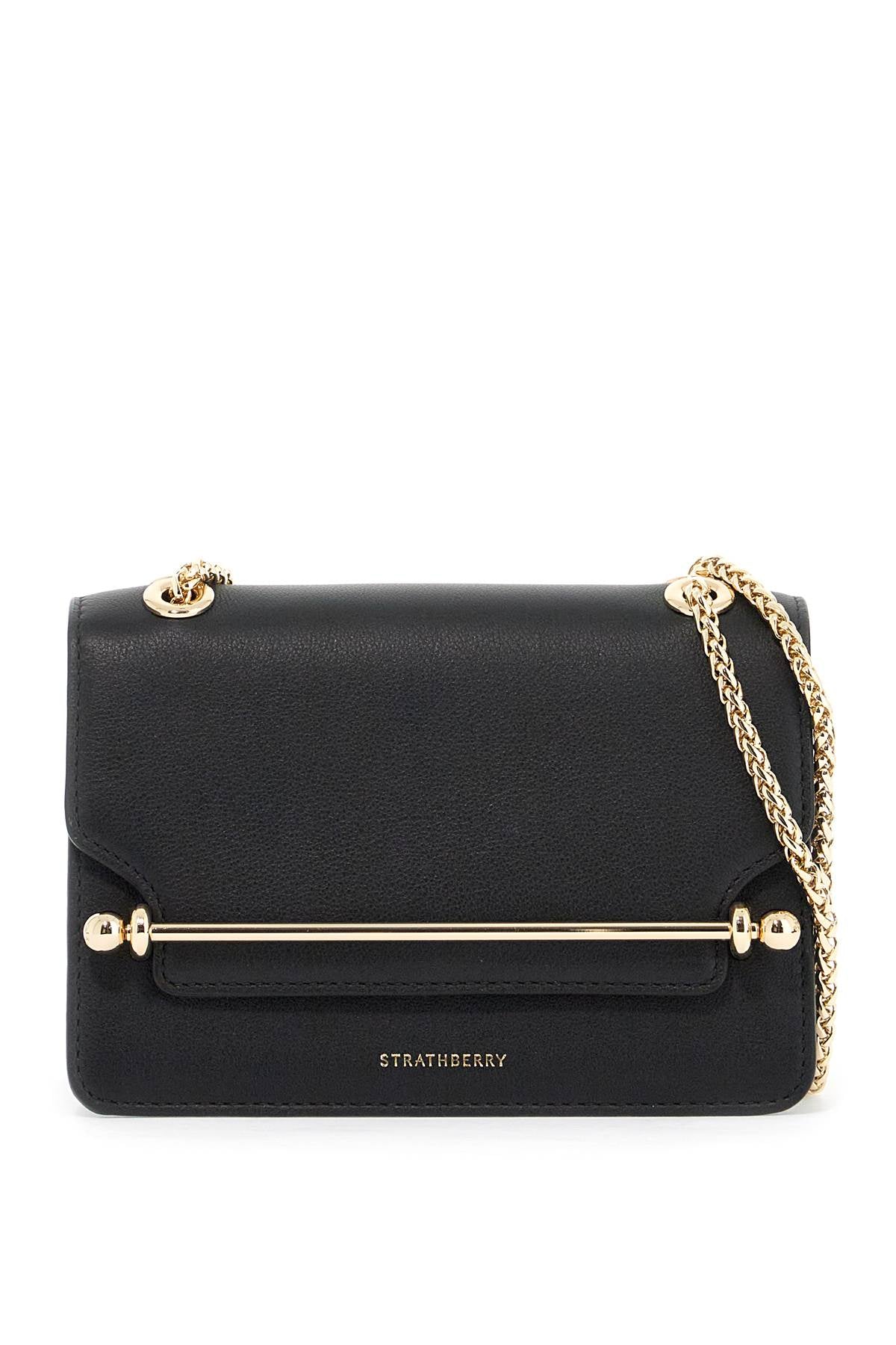 Strathberry East/West Mini Bag   Black