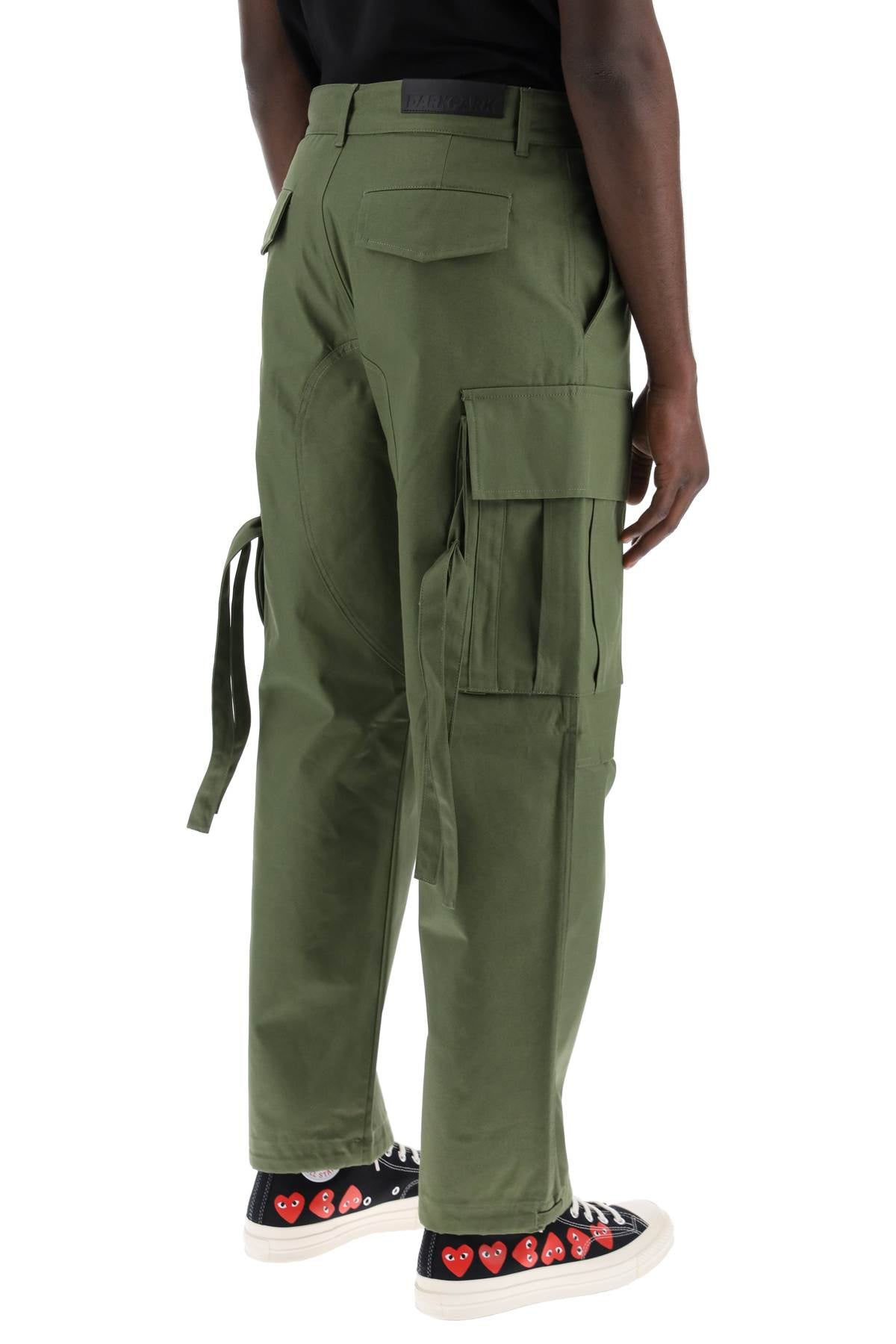 Darkpark Saint Cotton Cargo Pants   Green