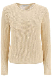 Mvp Wardrobe 'Cambria' Openwork Sweater   Beige