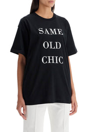 Moschino "oversized T Shirt With Same Old   Black