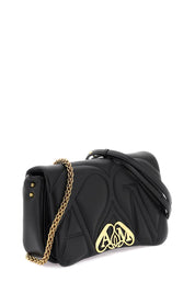 Alexander Mcqueen Seal Shoulder Bag   Black