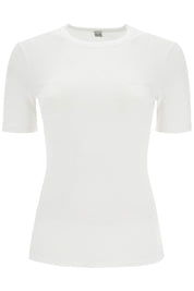 Toteme Classic Ribbed T Shirt For   White