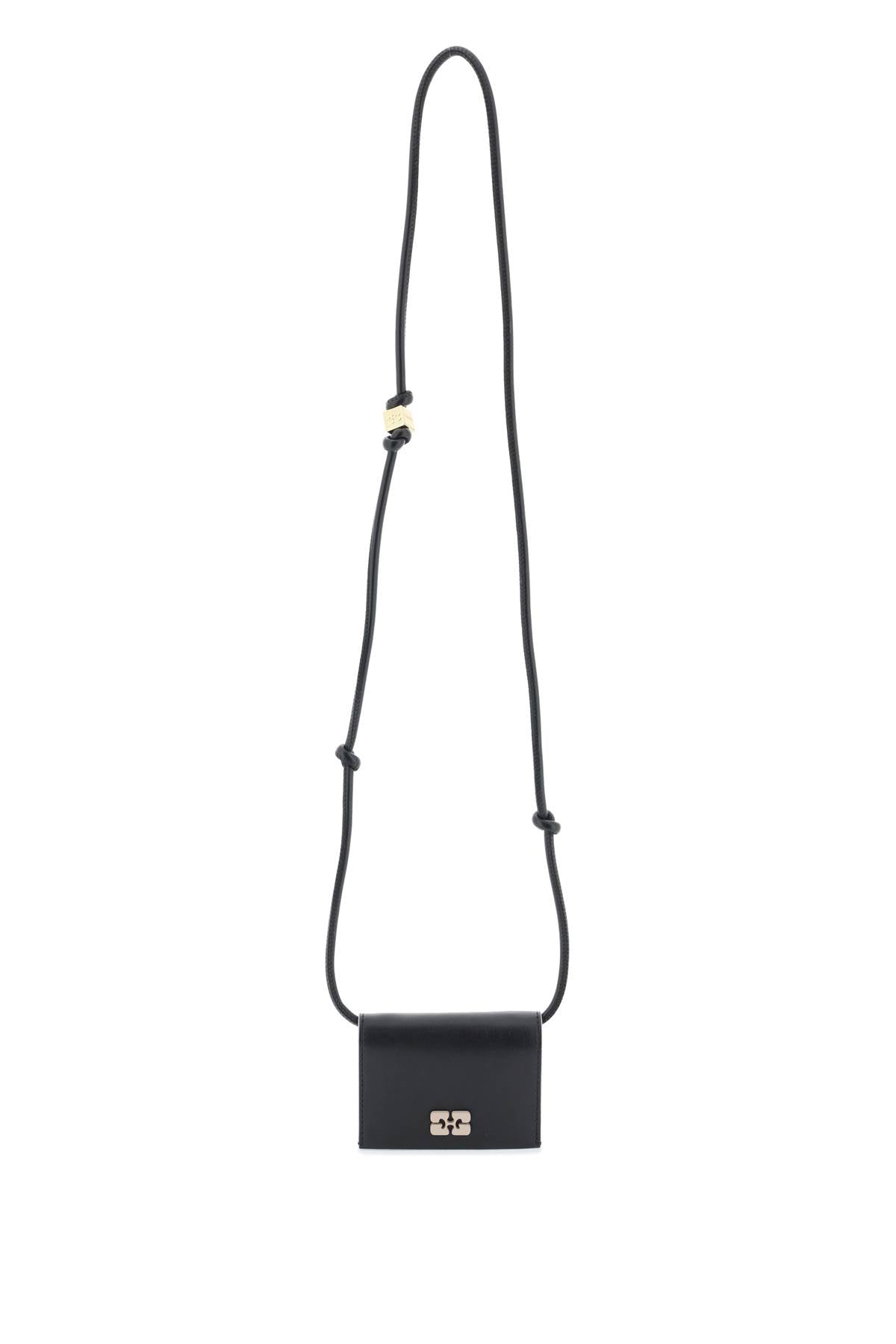 Ganni Bou Crossbody Bag   Black